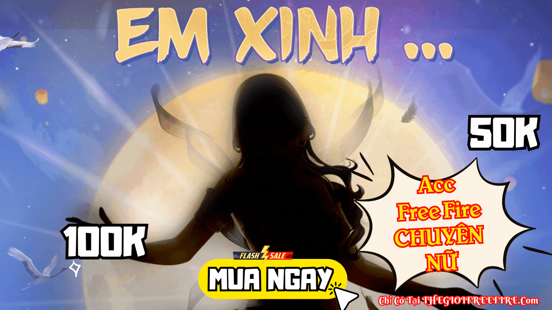 ACC FREE FIRE ĐỒ CHUYÊN NỮ