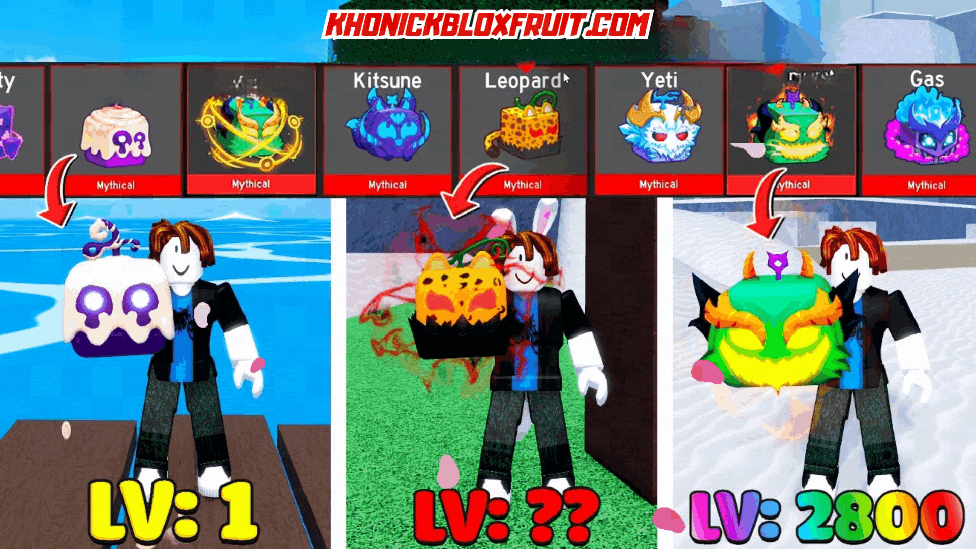 ACC BLOX FRUIT TỰ CHỌN GIÁ RẺ